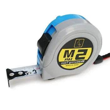 Cheap Price 5M 3M 7.5M 10M Plastic Measuring Tape Plastic ABS Shell Auto Lock Free Sample