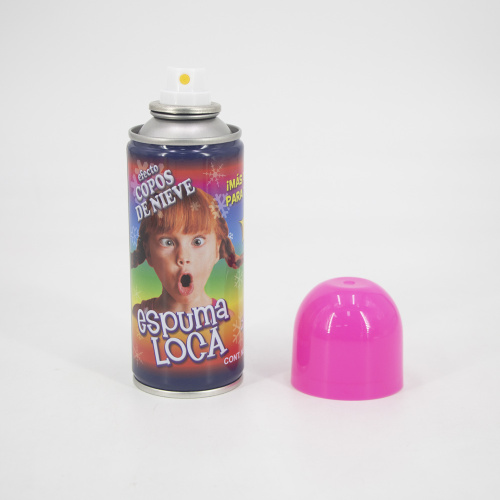 استریمر قوطی قلع آئروسل برفی با دریچه