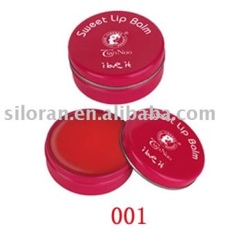 Tined lip balm