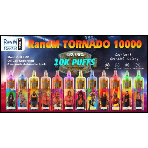 Great Price RandM Tornado 10000 Puffs