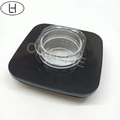 Silver Crest Blender Jar Lid and Cup Parts for Square Plastic Jars