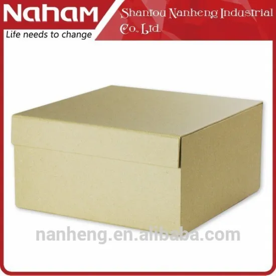 NAHAM recycled paper foldable kraft paper box