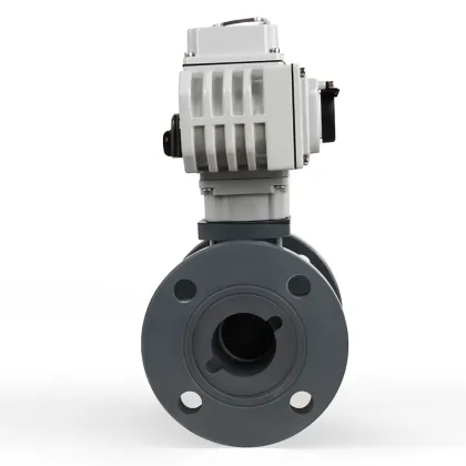 UPVC Ball Valve with Electric Actuator