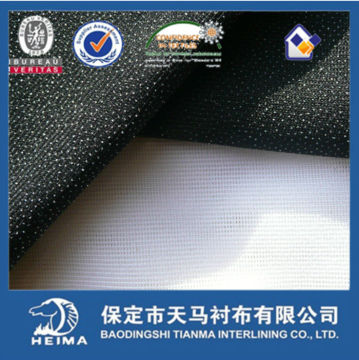 for garment use weft insert stretch interlining