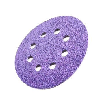 Fabrikversorgung Säbel 5inch 125 mm 8 Hohlinlöcher lila Keramikscheibenscheiben -Karosserie
