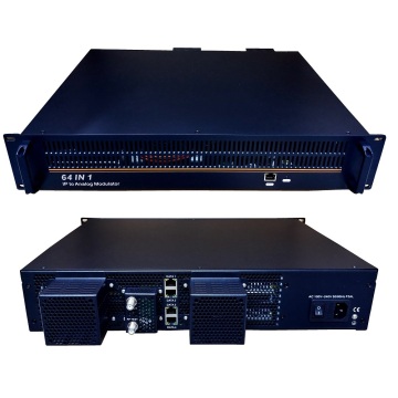 Yantaitech DSM2500C 64 في 1 IP إلى PAL Modulator