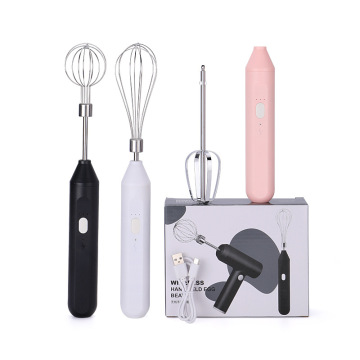 Electric Milk Frother and Mixer: A Versatile Household Kitchen Tool for Coffee, Milk Drinks, and More