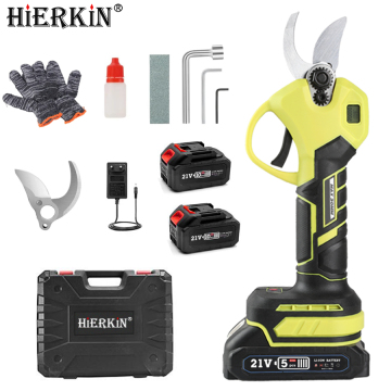 Professional 21V Electric Pruning Shears with Rechargeable Battery: HEK-P011