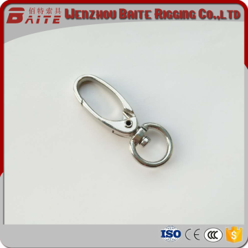2016 China Wholesale spring snap hook buckle with swivel Ring for Bags,key buckle,carabiner hook buckle
