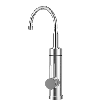 Instant Electric Heating Water Faucet with 304 Stainless Steel Basin and Built-in Faucet Heater
