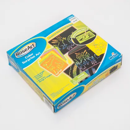 Color Surprise Holographic Scratch Art