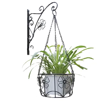 balcony hang flowerpot frame wall hanging flower basket