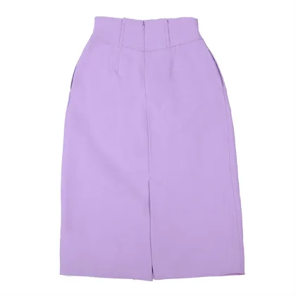 Professional manufacturing new design Purple skirt Women Skirt Popular skirt