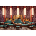 Sillas de asientos de stand de restaurante muebles de café moderno