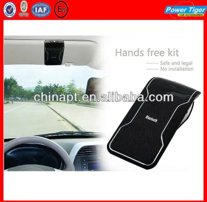 New Wireless Car Speakerphone Sun Visor Bluetooth Handsfree Car Kit