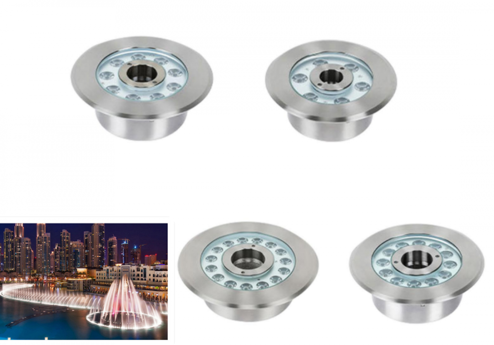 LED fountain lights for fountain show projects