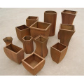 Trough Rust Rectangular Corten Steel Planter Modern Design