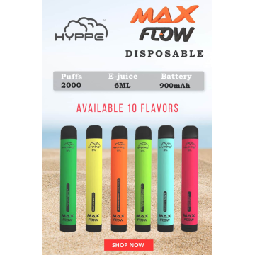 HYPPE Max Flow Disposable Device (2000 Puffs)