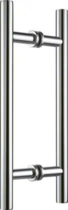 frameless in line sliding door