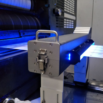 UV LED Curing System for Narrow Web Label Printing