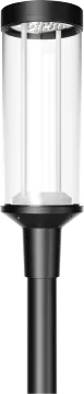 30W Mains Powered Garden Light Post