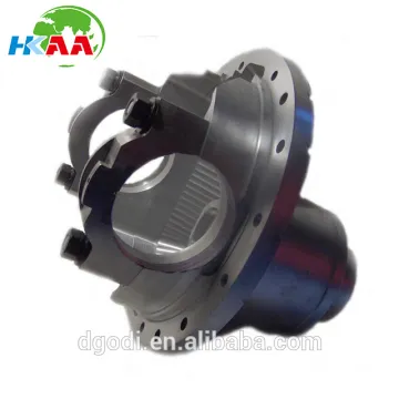 Fully machined Billet aluminum third member housing/case by 6-axis machining service