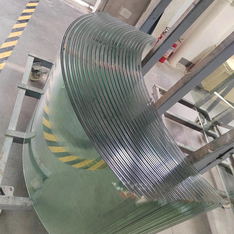 Curved Bent SGP laminated glass