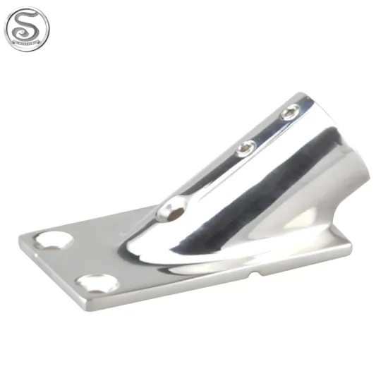 Marine Hardware: 90 Degree 22mm Square Tube Seat Awning Accessories Handrail Base