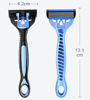 KAILI 6 Blade Razor - Men's Disposable Razor Blades
