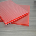 Commercial use translucent pc wall sheets hollow sheets