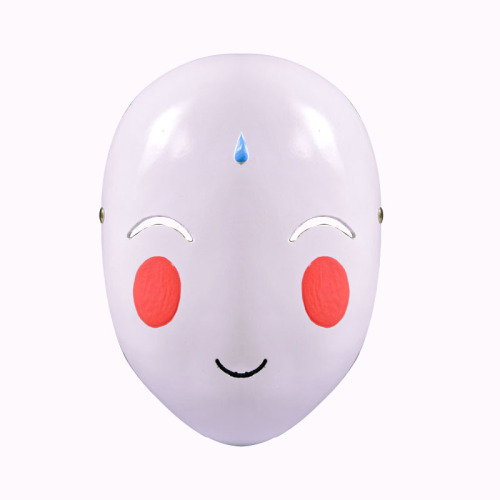 Máscara de cosplay de resina fantasma de anime chinês fofo