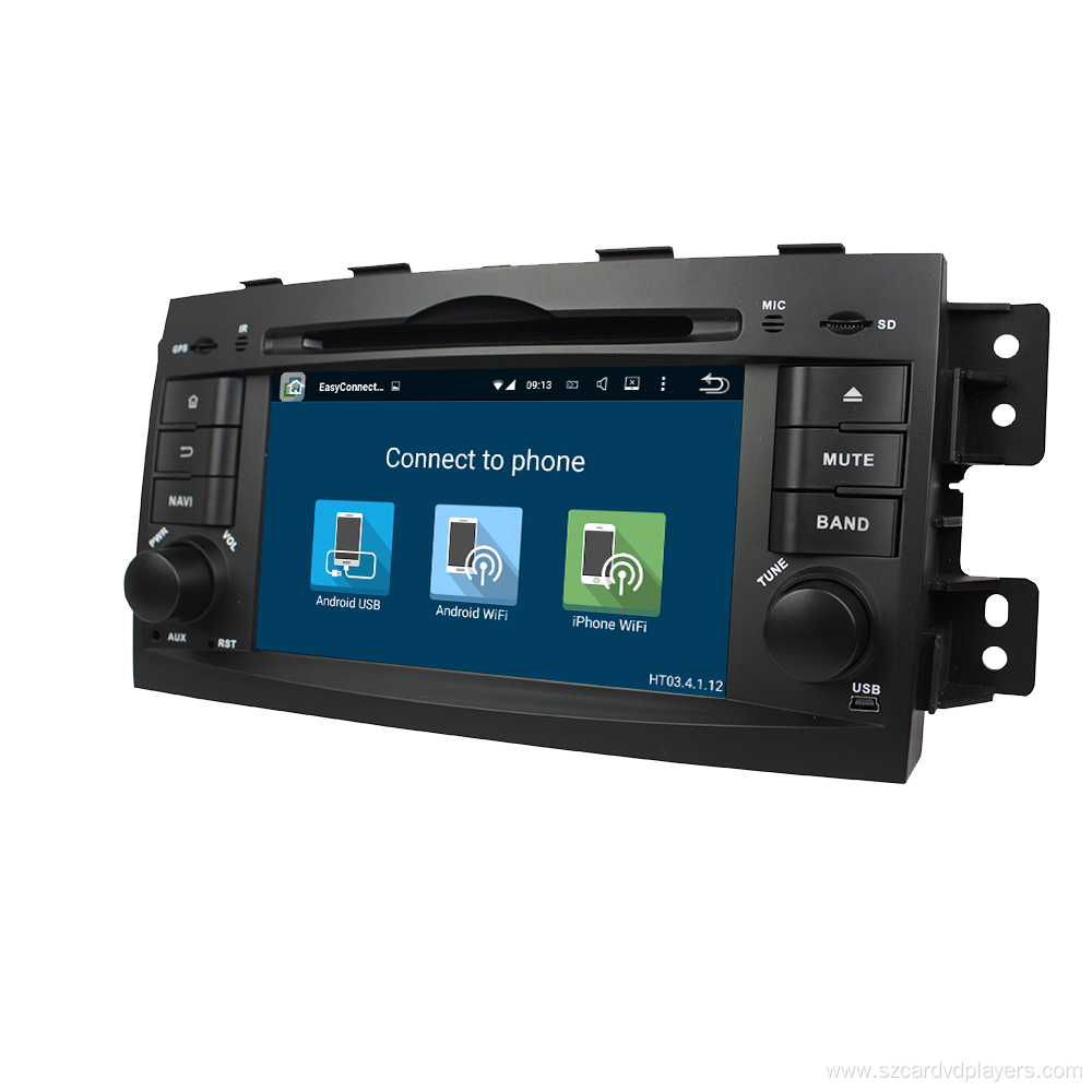 KIA BORREGO ANDROID 6.0 CAR DVD PLAYER