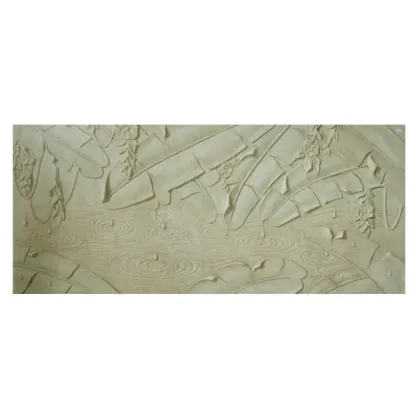 Brown Decorative Ceiling Panels Boards , Stone Wall Background