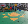 SES Windmill Kids Tiles for Playground Eco-Friendly TPE Material Flooring