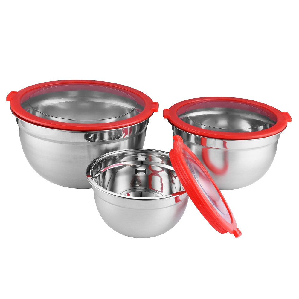 Multi Purpose Mixing Stainless Steel Salad Bowl