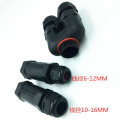 Conector impermeable ensamblado serie UM25D