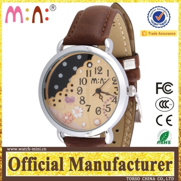 Good quality 3d MINI brand OEM stainless steel watch case western watch price