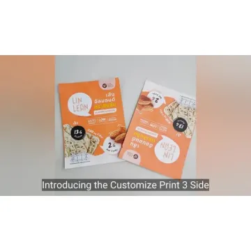 Bolsas de alimentos selladas por los cuatro lados de papel de aluminio personalizadas de primera calidad