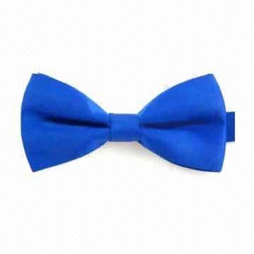 Bow Tie, Made of 100% Silk Jacquard, Customized Designs and Sizes are Accepted