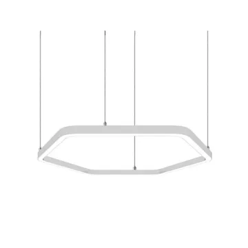Hexagonal crystal led light
