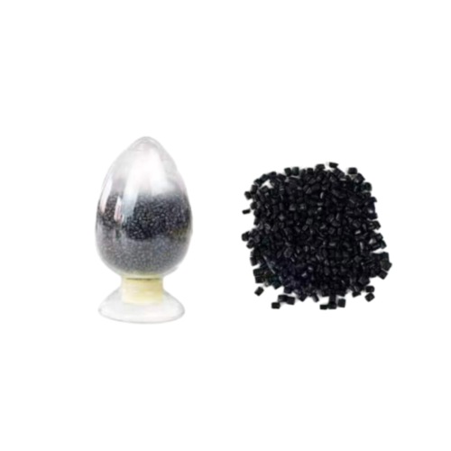 Black Linear dị ala na-agbanwe agbanwe polyethylene