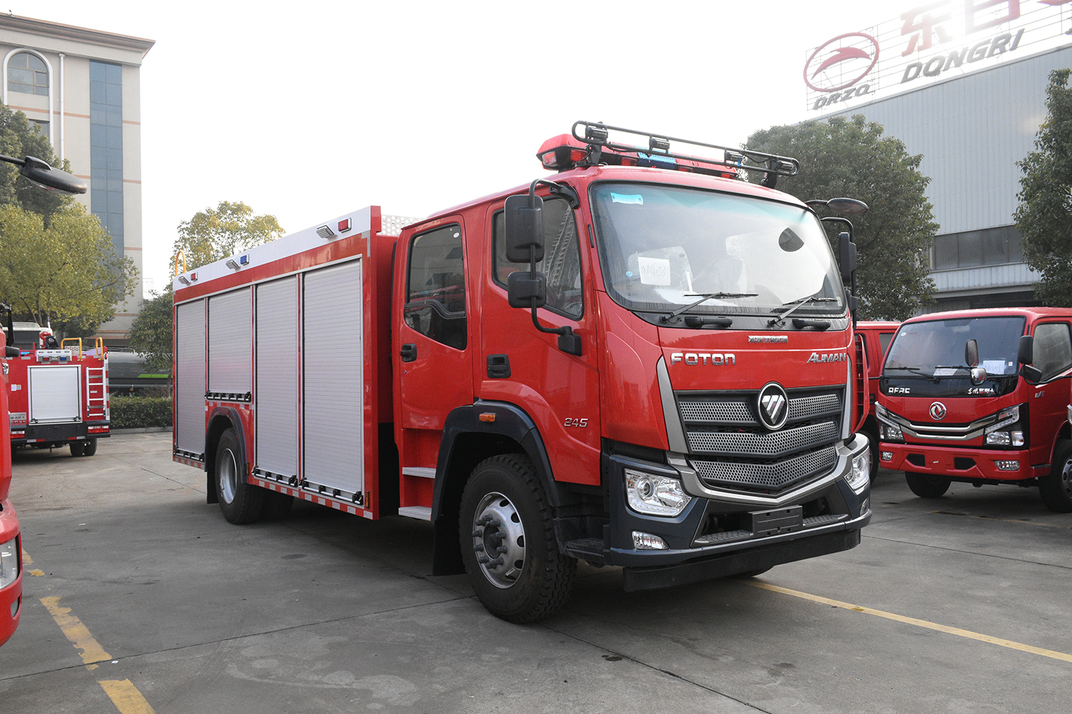 FOTON 6500L water foam fire tender