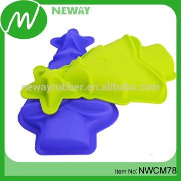 American Christmas Decorations Silicone Cake Pan