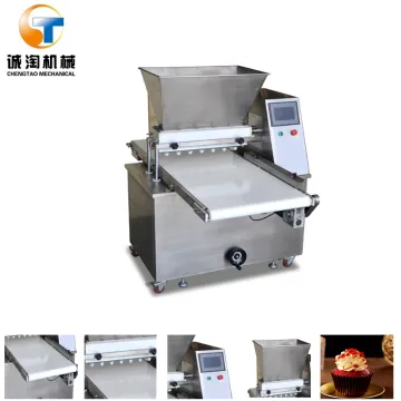 Small machine automatic sandwich walnut cake machine for sale