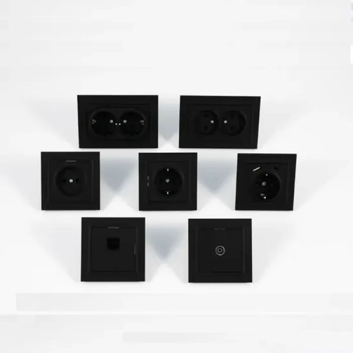 Mekanisme Sakelar 10AX 1G1W Hitam