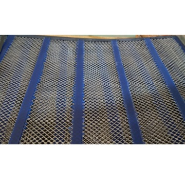 Poly Ripple Plated Hook Self Cleaning Screen Mesh for Asphalt Plants