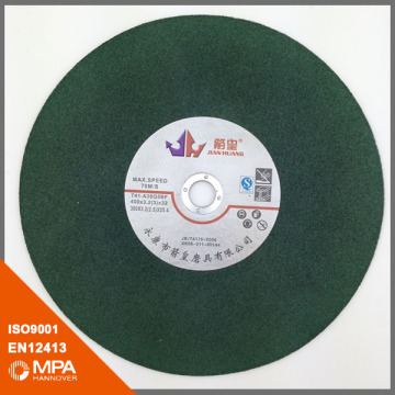 16\'\' flat shaped cutting wheel for metal