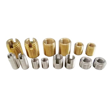 Professional Type 302 Stainless Steel Fastener Slotted Self-Tapping Screw Sleeve with Thread Protection