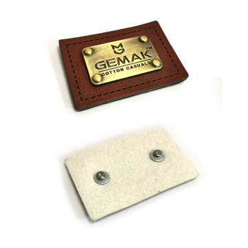 Custom Brand Jeans Clothing Patch Tags & Embossed Leather Labels