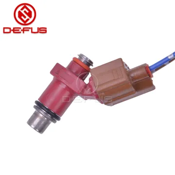 Defus auto parts motorcycle fuel injector with socket injector nozzle plug 10holes red nozzles 160cc to 180cc